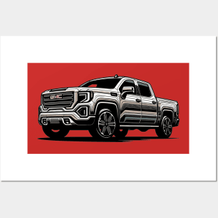 GMC Sierra Posters and Art